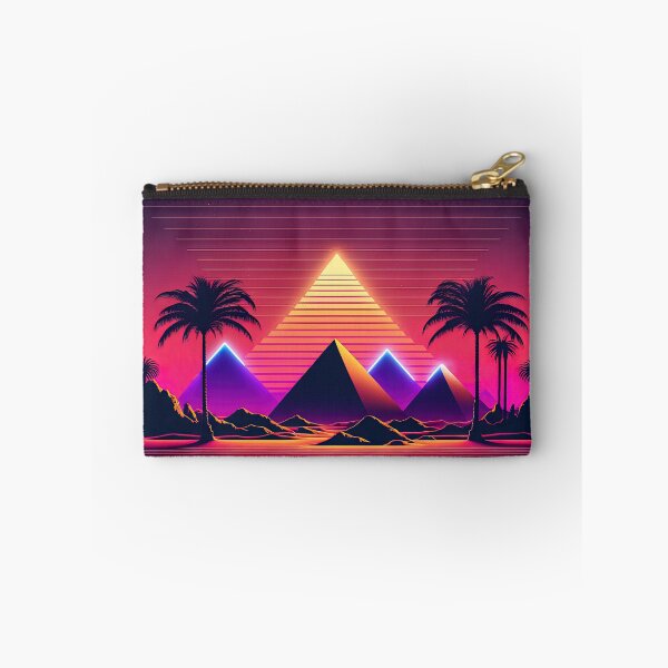 Item preview, Futuristic Neon Dreams of the Pharaohs designed and sold by Mullet Monkey.