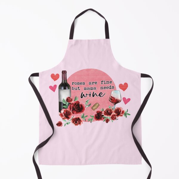 Item preview, Roses are Fine But Mama Needs Wine designed and sold by StellaGraceTees.