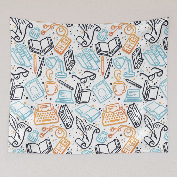 Item preview, Bookish Mood Doodles Fire and Ice designed and sold by polliadesign.