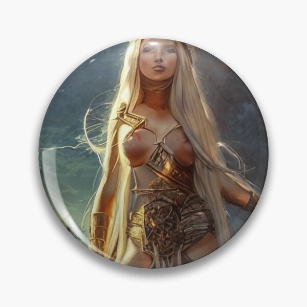 Item preview, Goddess of Light: A Fantastical Portrait designed and sold by oanaunciuleanu.