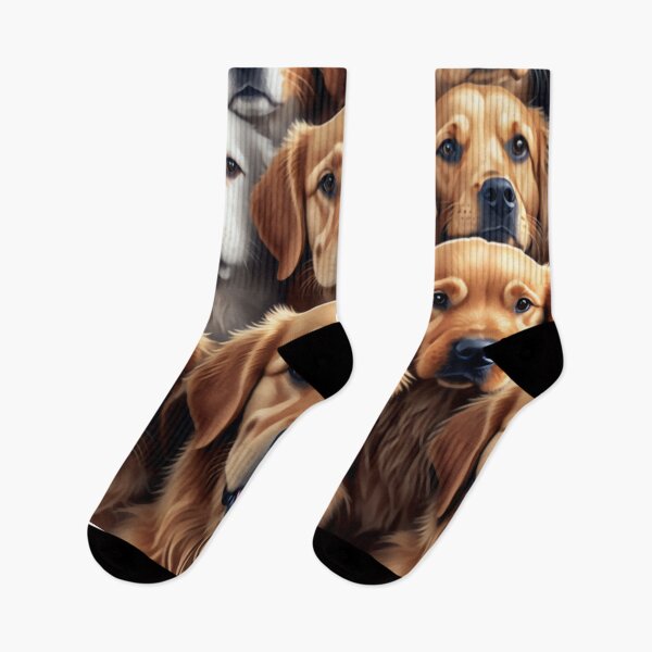 Item preview, Beautiful Collage of Golden Retrievers, so many adorable faces, dogs are the best! designed and sold by Orianah.