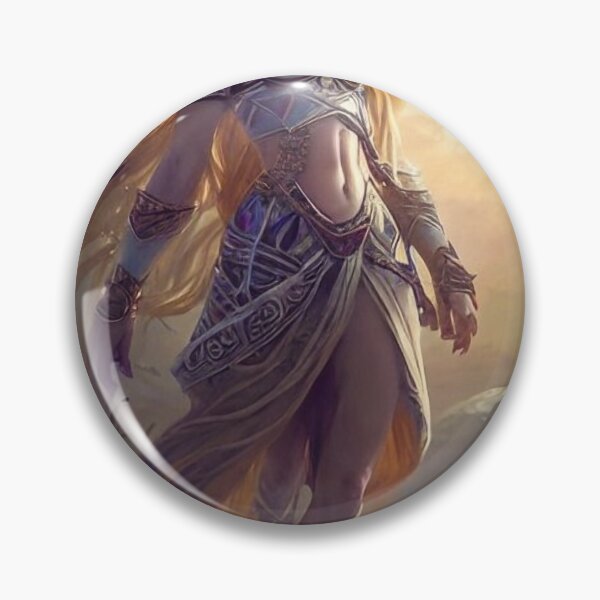 Item preview, Goddess of Light: A Fantastical Portrait designed and sold by oanaunciuleanu.