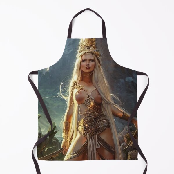 Item preview, Goddess of Light: A Fantastical Portrait designed and sold by oanaunciuleanu.