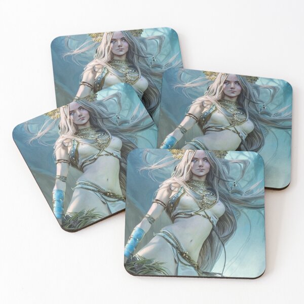 Item preview, Goddess of Light: A Fantastical Portrait designed and sold by oanaunciuleanu.