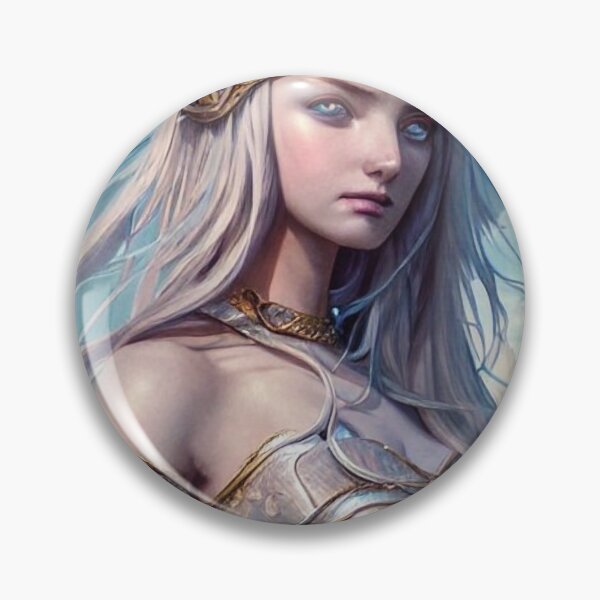 Item preview, Goddess of Light: A Fantastical Portrait designed and sold by oanaunciuleanu.