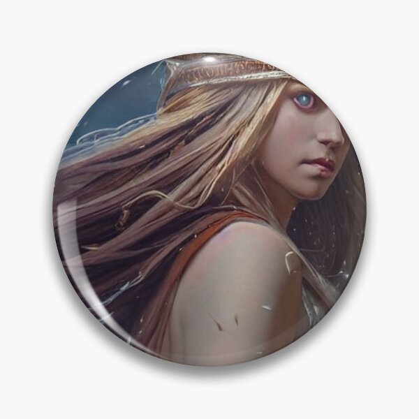 Item preview, Goddess of Light: A Fantastical Portrait designed and sold by oanaunciuleanu.
