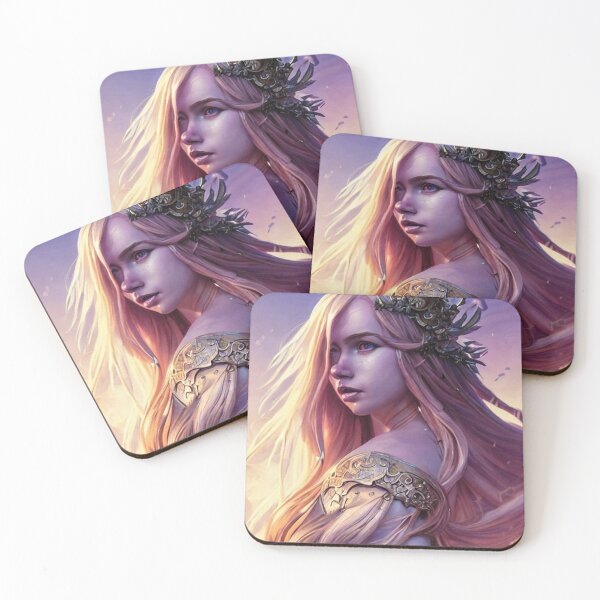 Item preview, Goddess of Light: A Fantastical Portrait designed and sold by oanaunciuleanu.