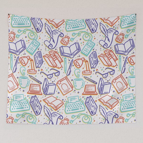 Item preview, Bookish Mood Doodles Fire and Ice designed and sold by polliadesign.