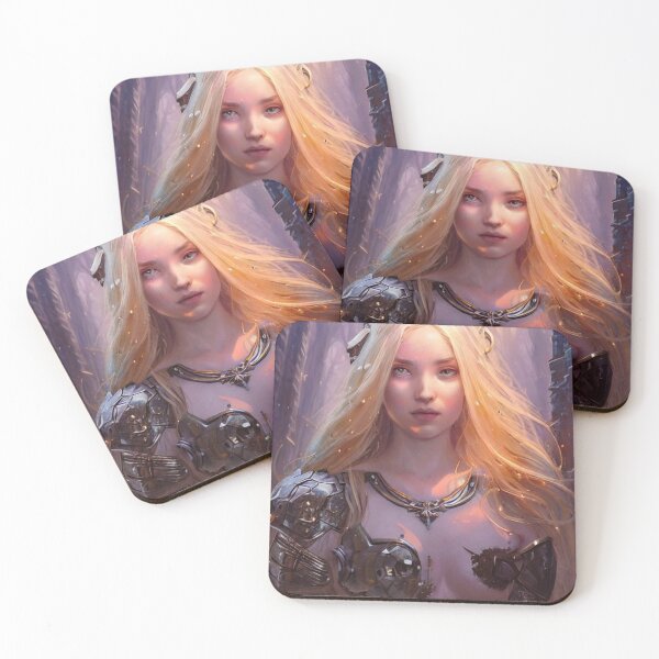 Item preview, Goddess of Light: A Fantastical Portrait designed and sold by oanaunciuleanu.