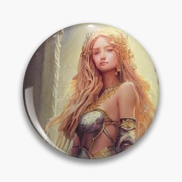 Item preview, Goddess of Light: A Fantastical Portrait designed and sold by oanaunciuleanu.