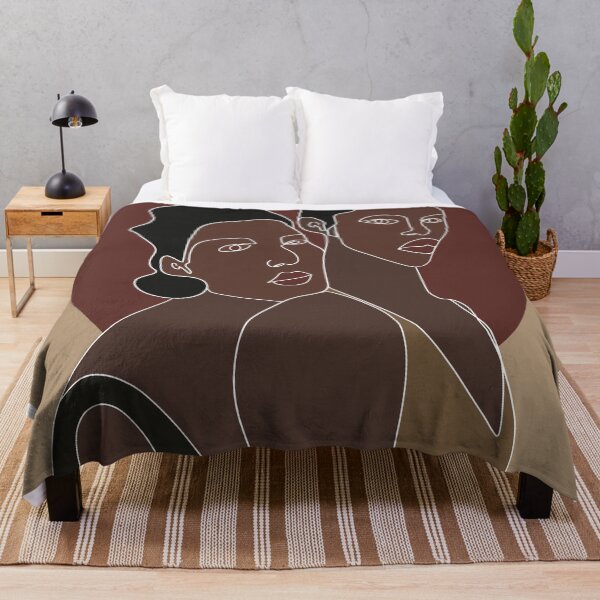 Item preview, Earthy Black Women Caring For Each Other designed and sold by PrintsbyPuleng.