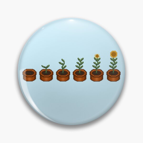 Item preview, Cultivo de girasol de píxeles designed and sold by Sixmod.