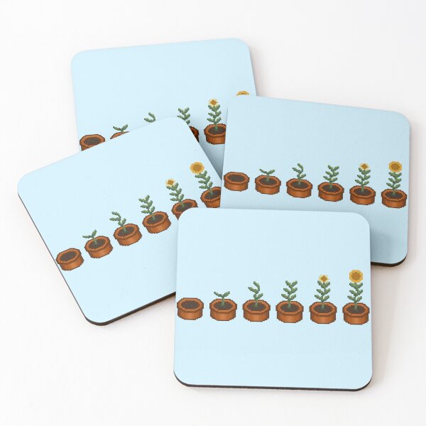 Item preview, Pixel Sunflower Growing  designed and sold by Sixmod.