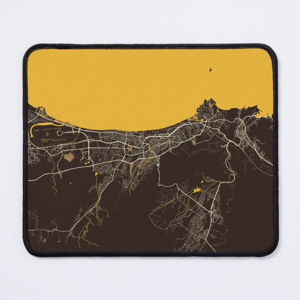 Item preview, Muscat City Map of Oman - Pastel designed and sold by deMAP.