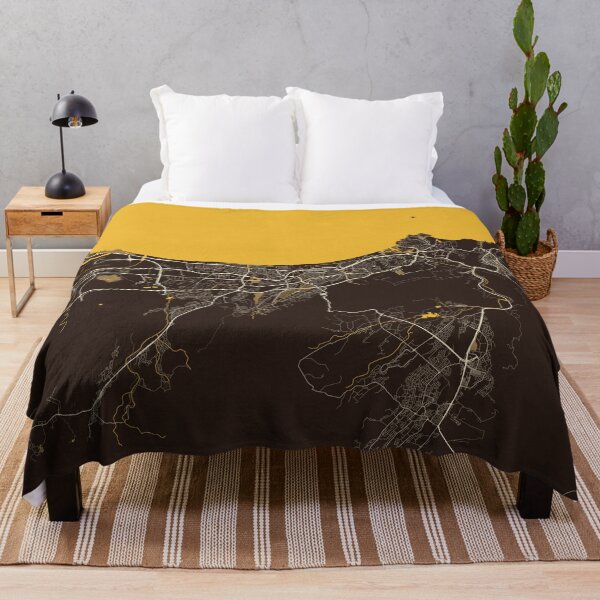 Item preview, Muscat City Map of Oman - Pastel designed and sold by deMAP.
