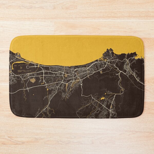 Item preview, Muscat City Map of Oman - Pastel designed and sold by deMAP.