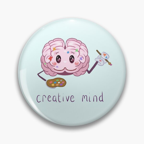 Item preview, Creative Mind Happy Brain designed and sold by Jenmdorian.
