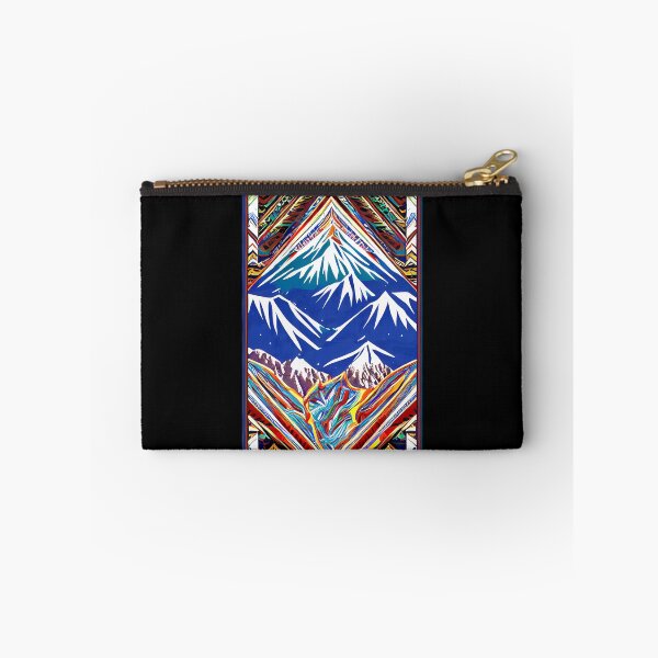 Item preview, Snowboarding/Skiing Ski Resort Style Design Tribal Mountain Mural  designed and sold by ShredPow480.