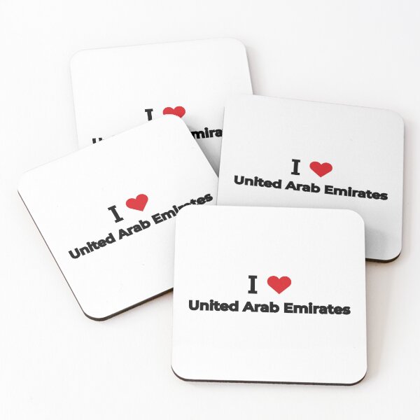 Item preview, I love United Arab Emirates designed and sold by Moyanana.
