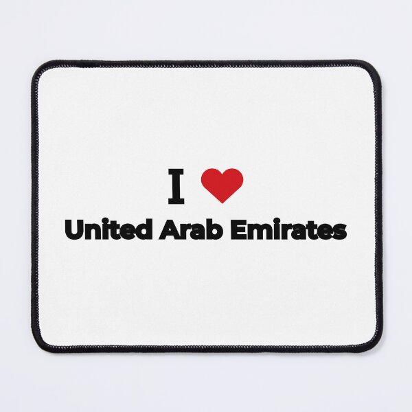 Item preview, I love United Arab Emirates designed and sold by Moyanana.