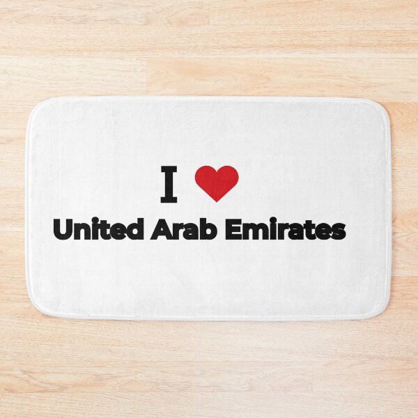Item preview, I love United Arab Emirates designed and sold by Moyanana.