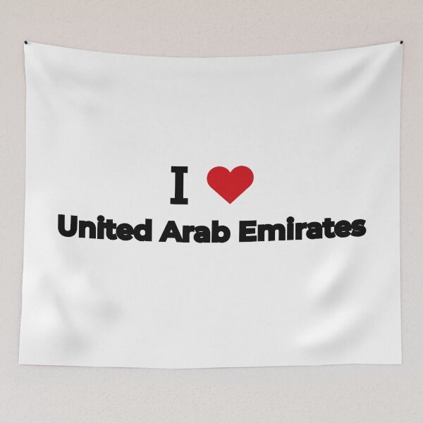Item preview, I love United Arab Emirates designed and sold by Moyanana.