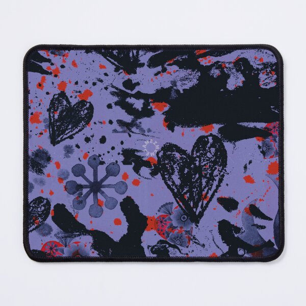 Item preview, Corazón roto negro púrpura designed and sold by AmezMemes.