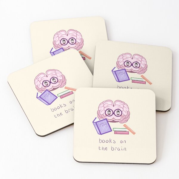 Item preview, Books on the Brain Happy Brain designed and sold by Jenmdorian.