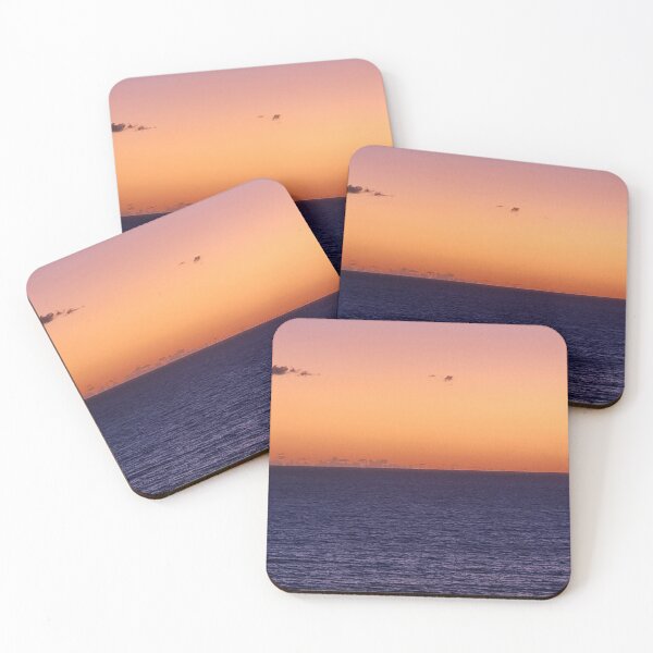Item preview, Orange pre-dawn Sunrise over the Pacific Ocean. designed and sold by FangFeatures.