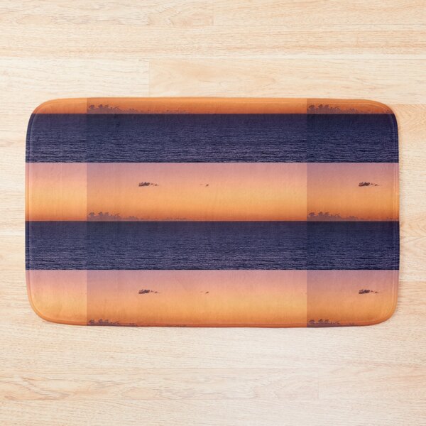 Item preview, Orange pre-dawn Sunrise over the Pacific Ocean. designed and sold by FangFeatures.