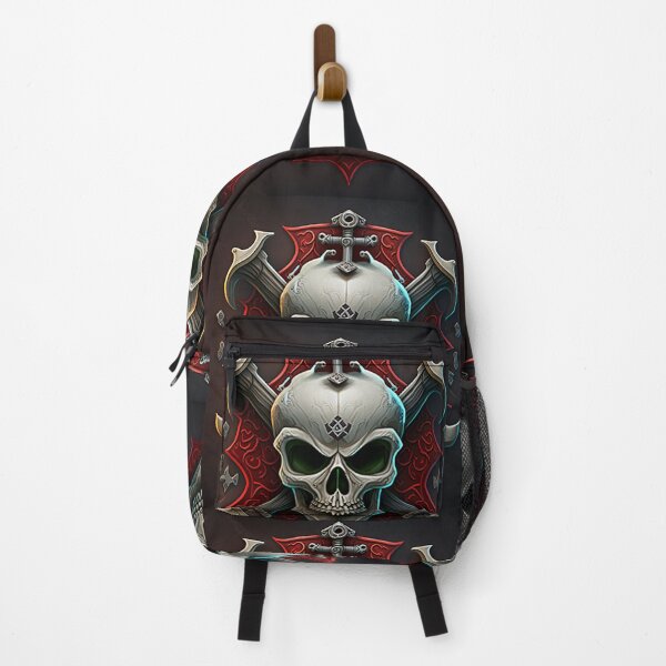 Item preview, Skull and crossbones with ruby red. designed and sold by liana campbell.