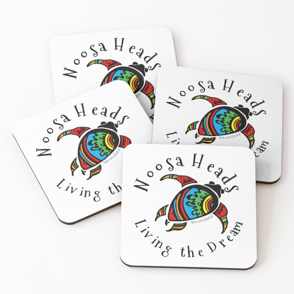 Item preview, Noosa Heads Living the Dream Turtle Design designed and sold by jimmyIIshoes.