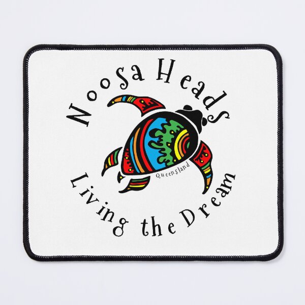 Item preview, Noosa Heads Living the Dream Turtle Design designed and sold by jimmyIIshoes.