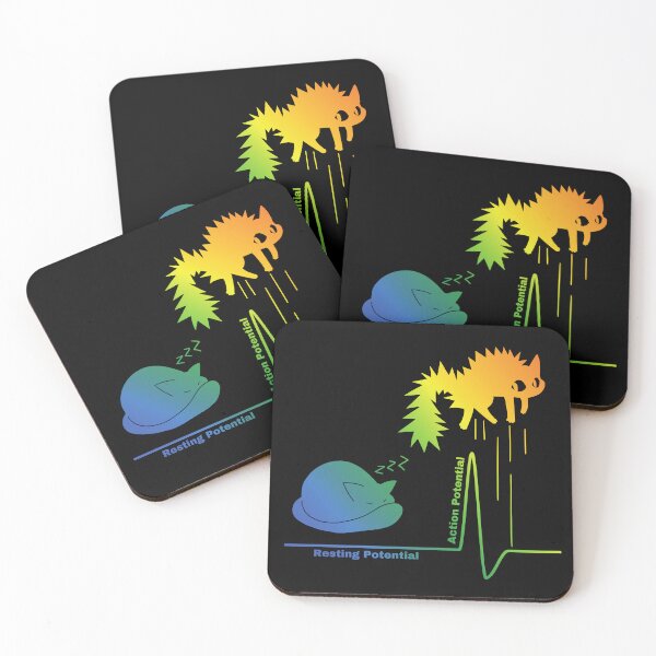 Item preview, Resting Potential to Action Potential – All or None – Funny Science designed and sold by cinsarad.