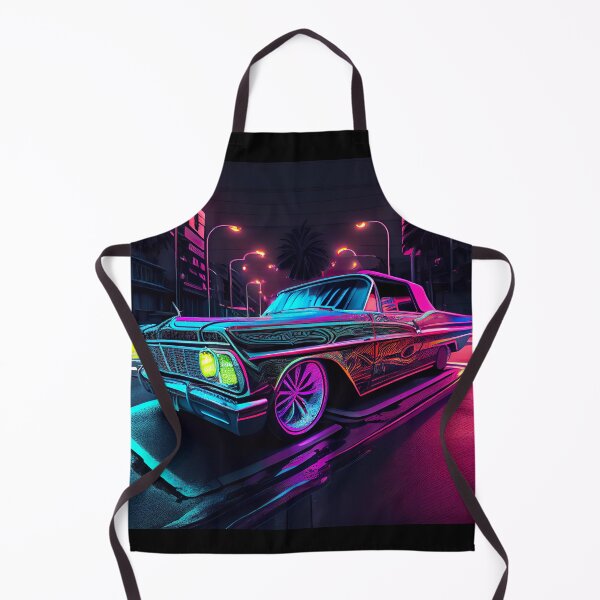 Item preview, Electric Neon Modern Lowrider Hot Rod #002 designed and sold by Dermonte West.