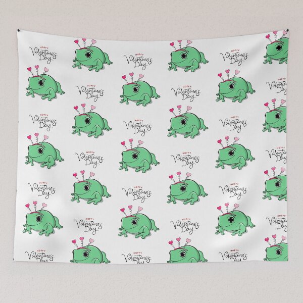 Item preview, Valentines Day Card Edward The Frog   designed and sold by Rae Smitty.