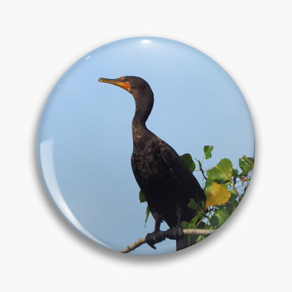 Item preview, Two Double-crested Cormorants In a Tree designed and sold by BackyardBirder.