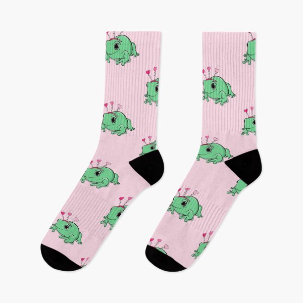 Item preview, Valentines Day Card Edward The Frog • Green W/ Headband designed and sold by Rae Smitty.
