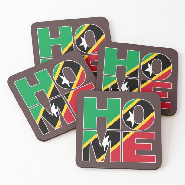 Item preview, St Kitts Flag Collection Spelling HOME - Nevis - Soca Mode designed and sold by Soca-Mode.