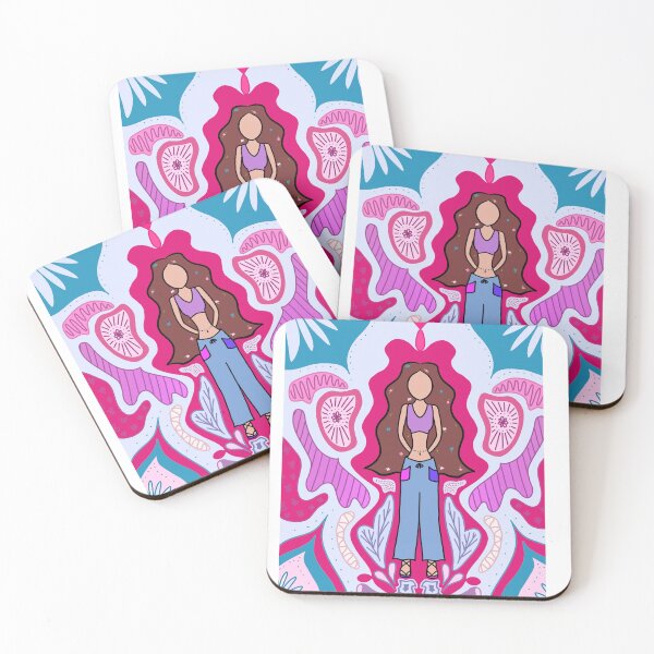 Item preview, Wavy Hippie Lady designed and sold by angiedababy.
