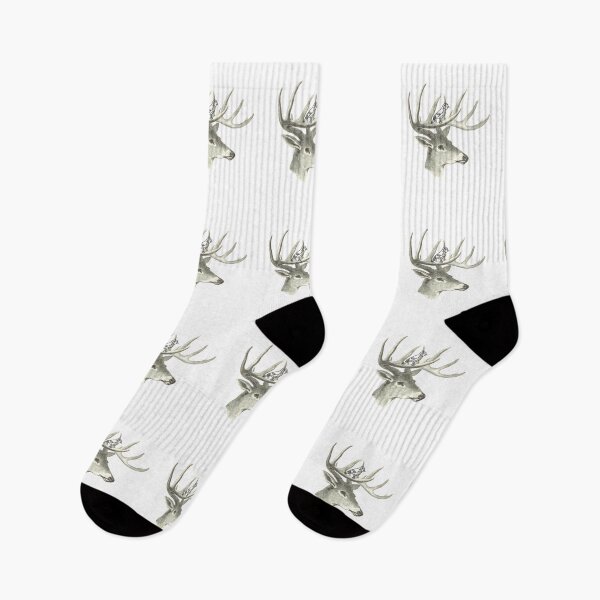 Item preview, Deer stag head with a bird designed and sold by Benlaniboutique.