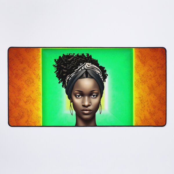 Item preview, Black Woman With Curly Bob designed and sold by Rell1970.