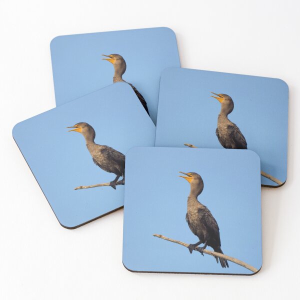 Item preview, Double-crested Cormorant On a Branch designed and sold by BackyardBirder.
