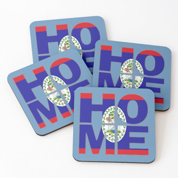 Item preview, Belize Flag Collection Spelling HOME - Belmopan - Soca Mode designed and sold by Soca-Mode.