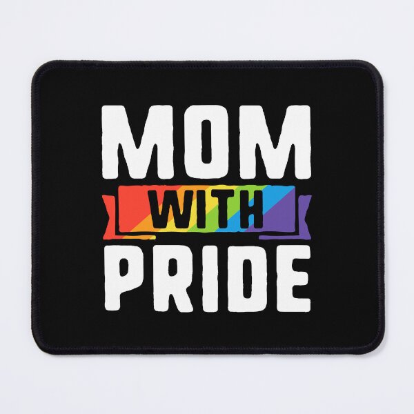 Item preview, Mom With Pride Mother Gay Pride LGBT Rainbow designed and sold by QueenOfPrint.
