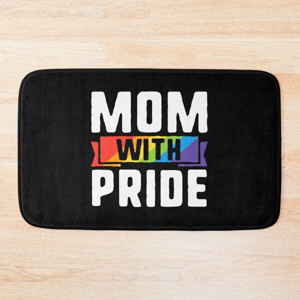 Item preview, Mom With Pride Mother Gay Pride LGBT Rainbow designed and sold by QueenOfPrint.