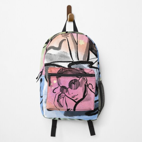 Item preview, crazy watercolor lady designed and sold by ffstyles.