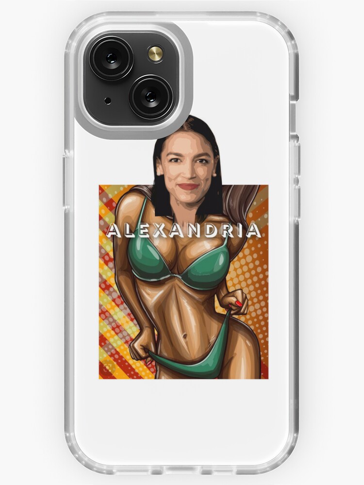 Alexandria Ocasio Cortez Bikini Babe iPhone Case