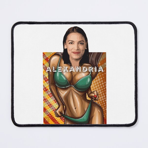 Item preview, Alexandria Ocasio Cortez Bikini Babe designed and sold by Flirt-Teez.