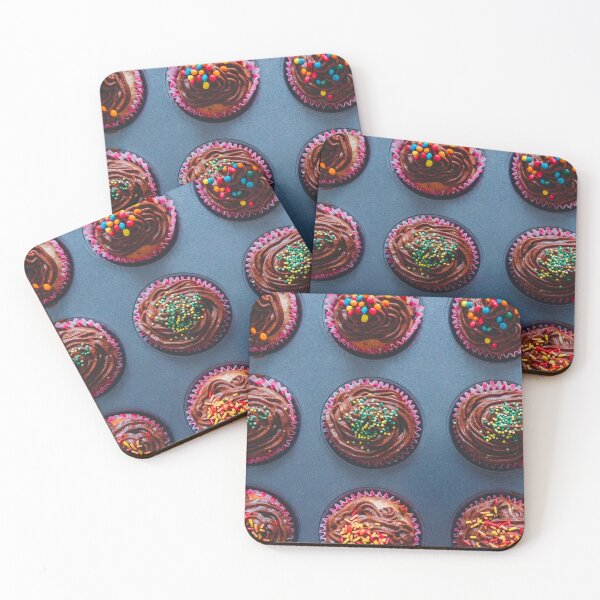 Item preview, Chocolate cupcakes with chocolate icing and sugar sprinkles! designed and sold by claireseyeview.